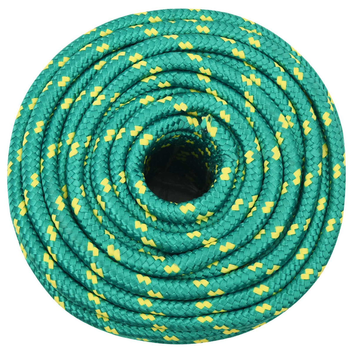 vidaXL Wielofunkcyjna lina gospodarcza 12 mm 50 m zielony PP