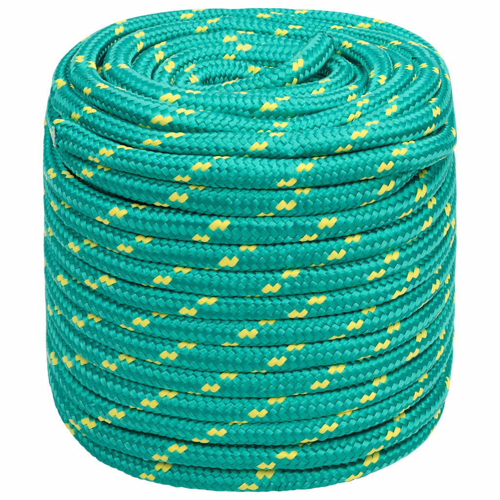vidaXL Wielofunkcyjna lina gospodarcza 16 mm 25 m zielony PP