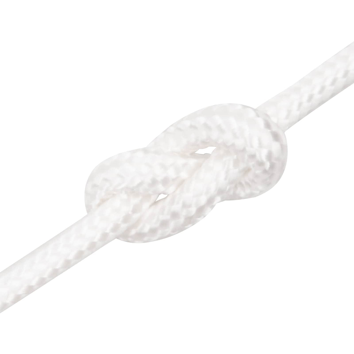 vidaXL Wielofunkcyjna lina gospodarcza 10 mm 250 m Biały PP