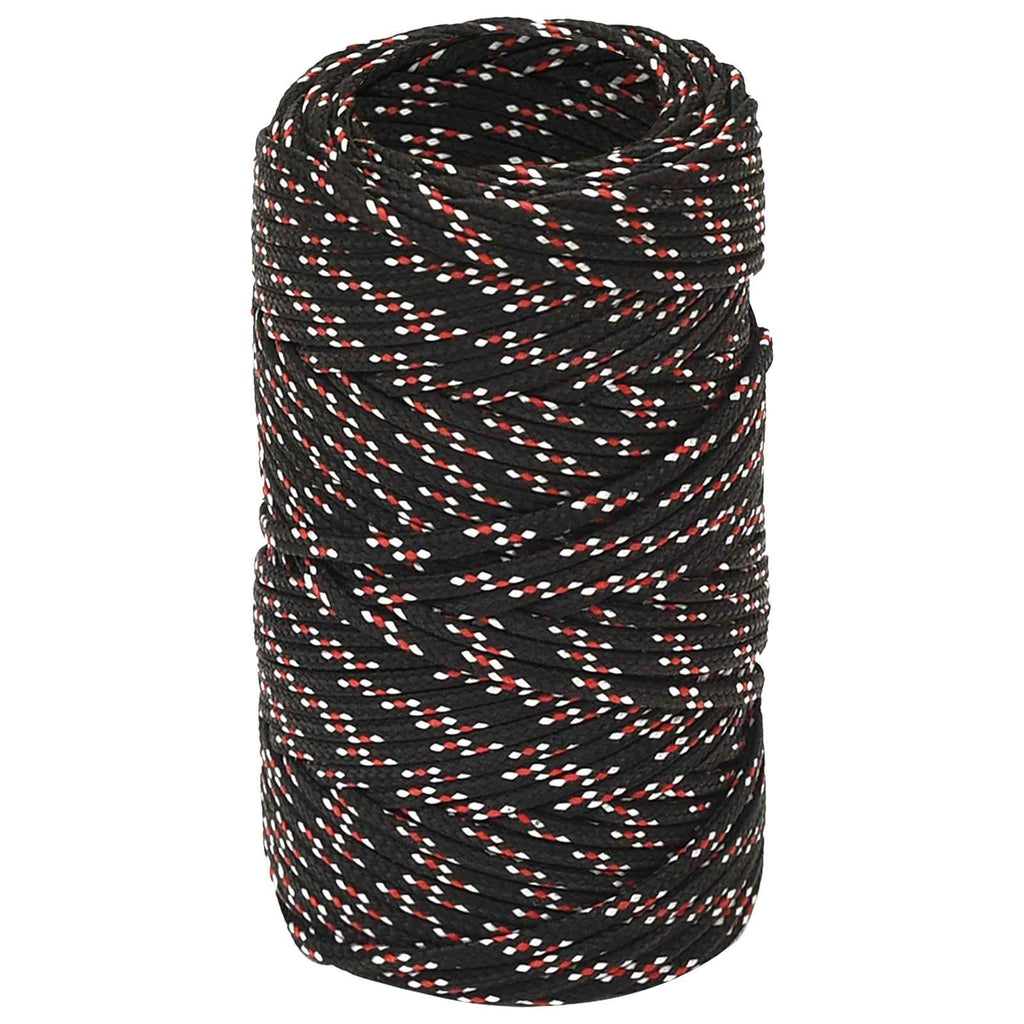 vidaXL Wielofunkcyjna lina gospodarcza 2 mm 100 m Czarny i czerwony PP