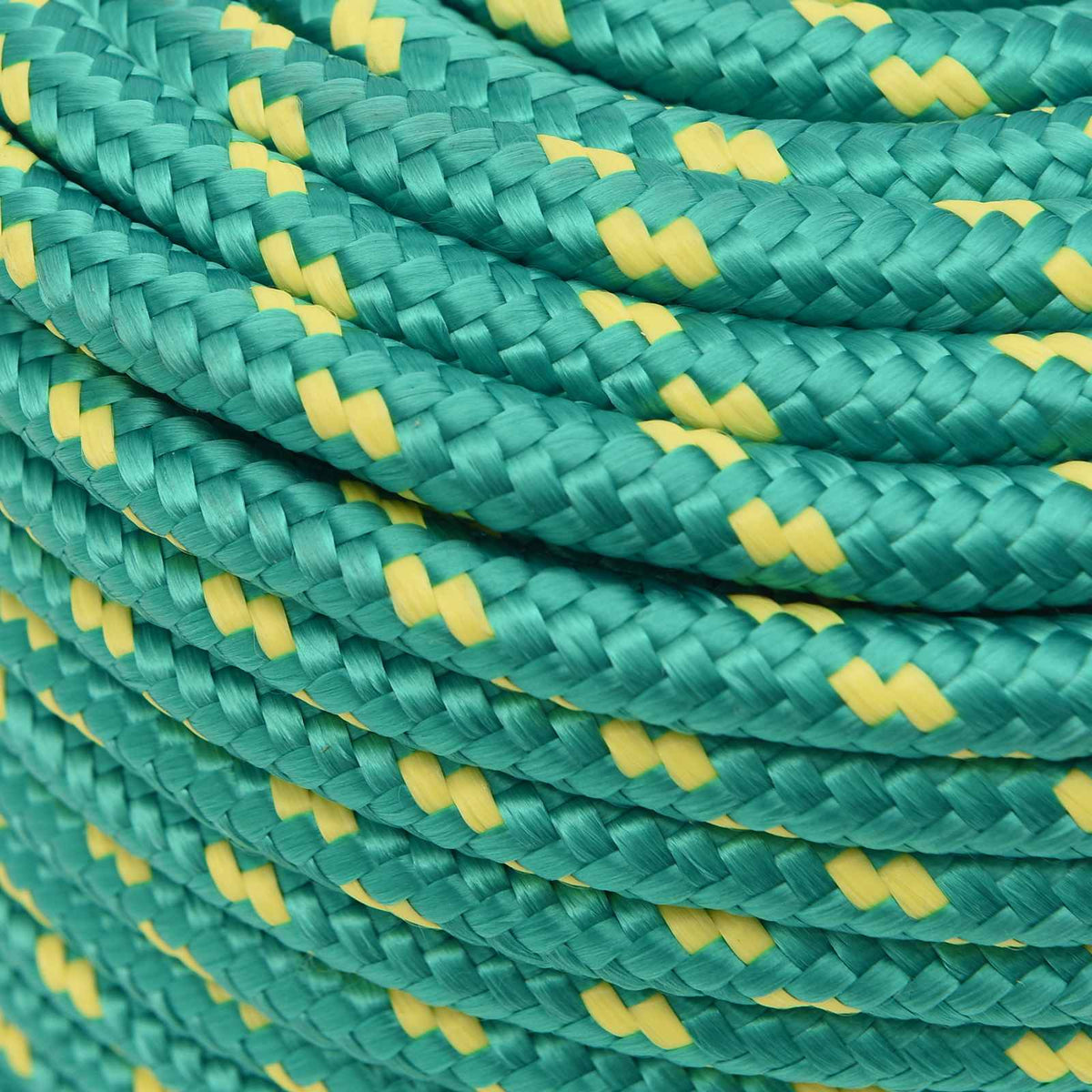 vidaXL Wielofunkcyjna lina gospodarcza 12 mm 100 m zielony PP