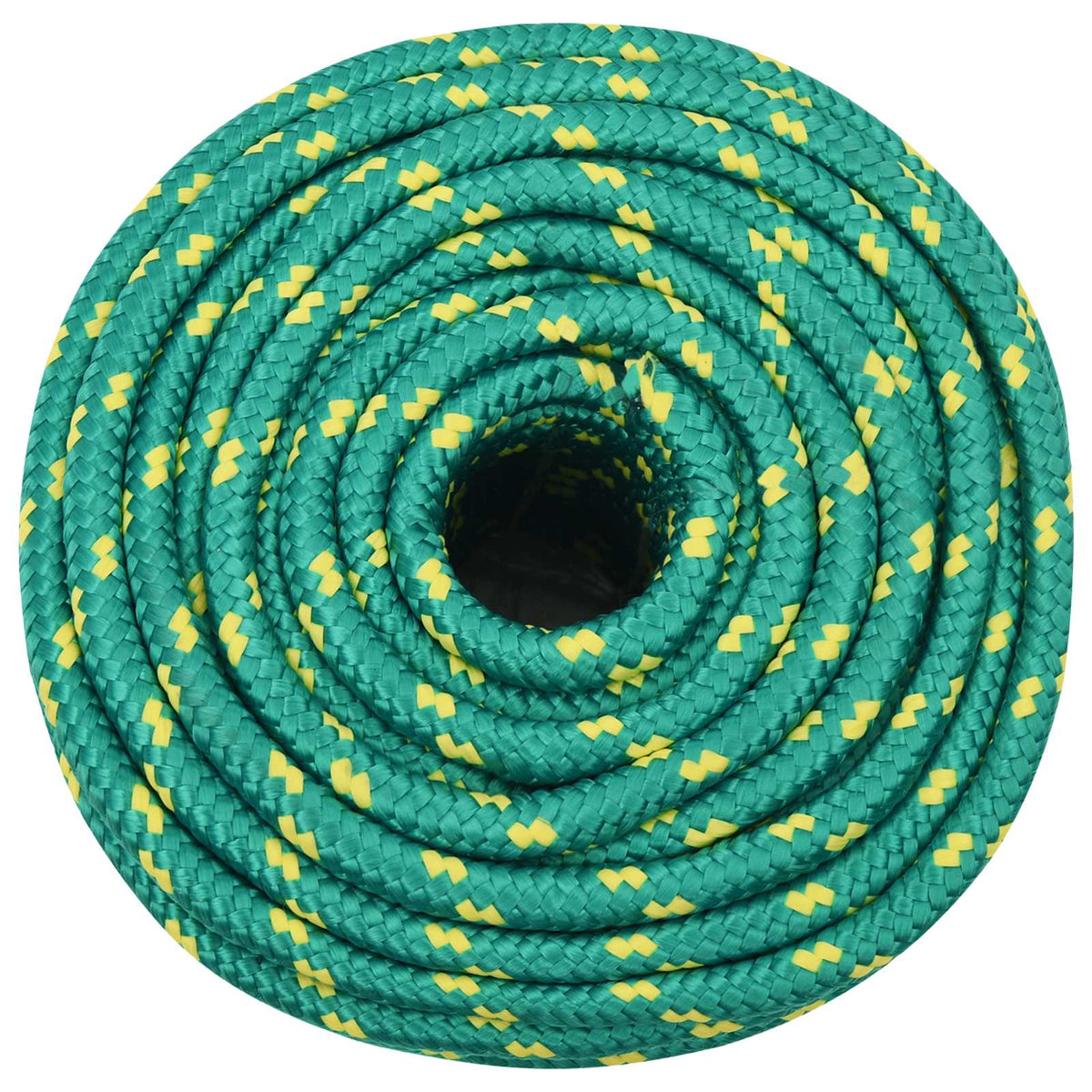 vidaXL Wielofunkcyjna lina gospodarcza 12 mm 100 m zielony PP