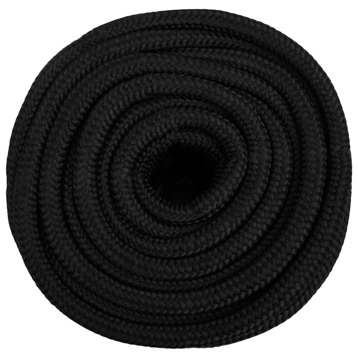 vidaXL Wielofunkcyjna lina gospodarcza 16 mm 25 m Czarny PP