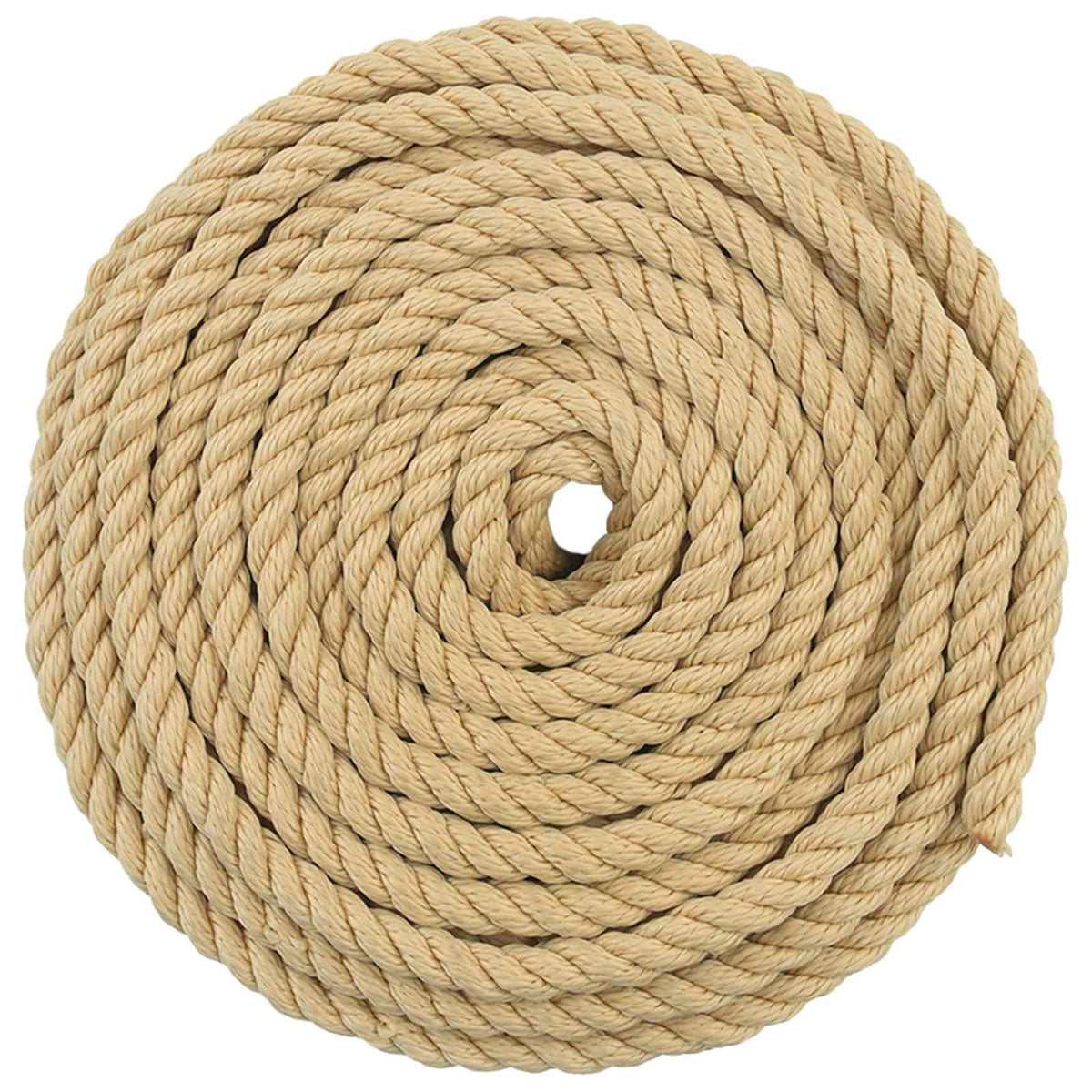 vidaXL Wielofunkcyjna lina gospodarcza 14 mm 25 m naturalny PP