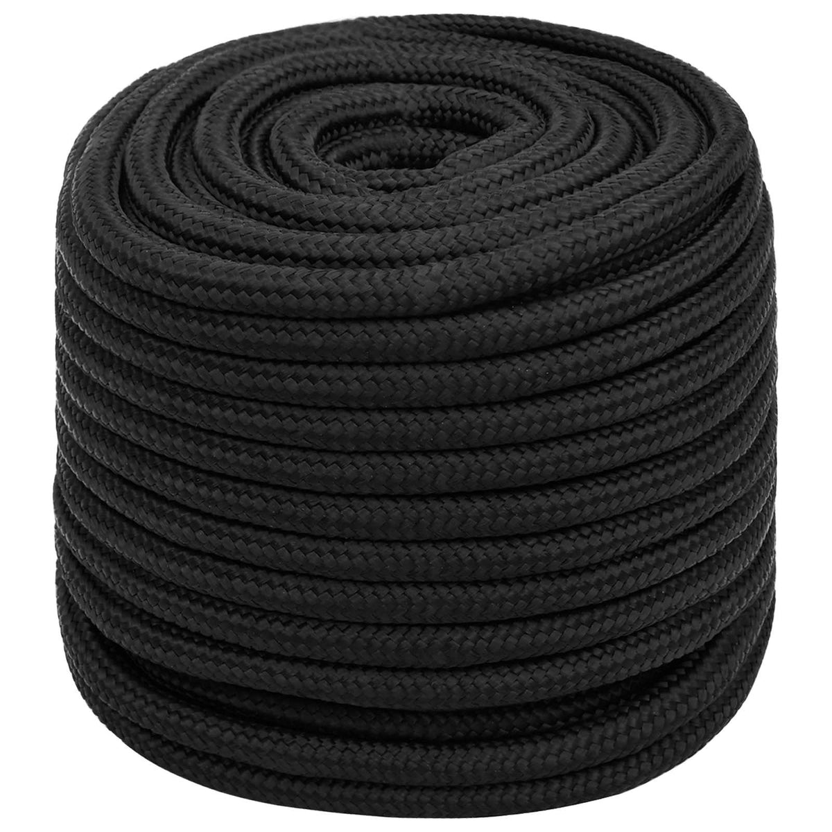 vidaXL Wielofunkcyjna lina gospodarcza 16 mm 100 m Czarny PP