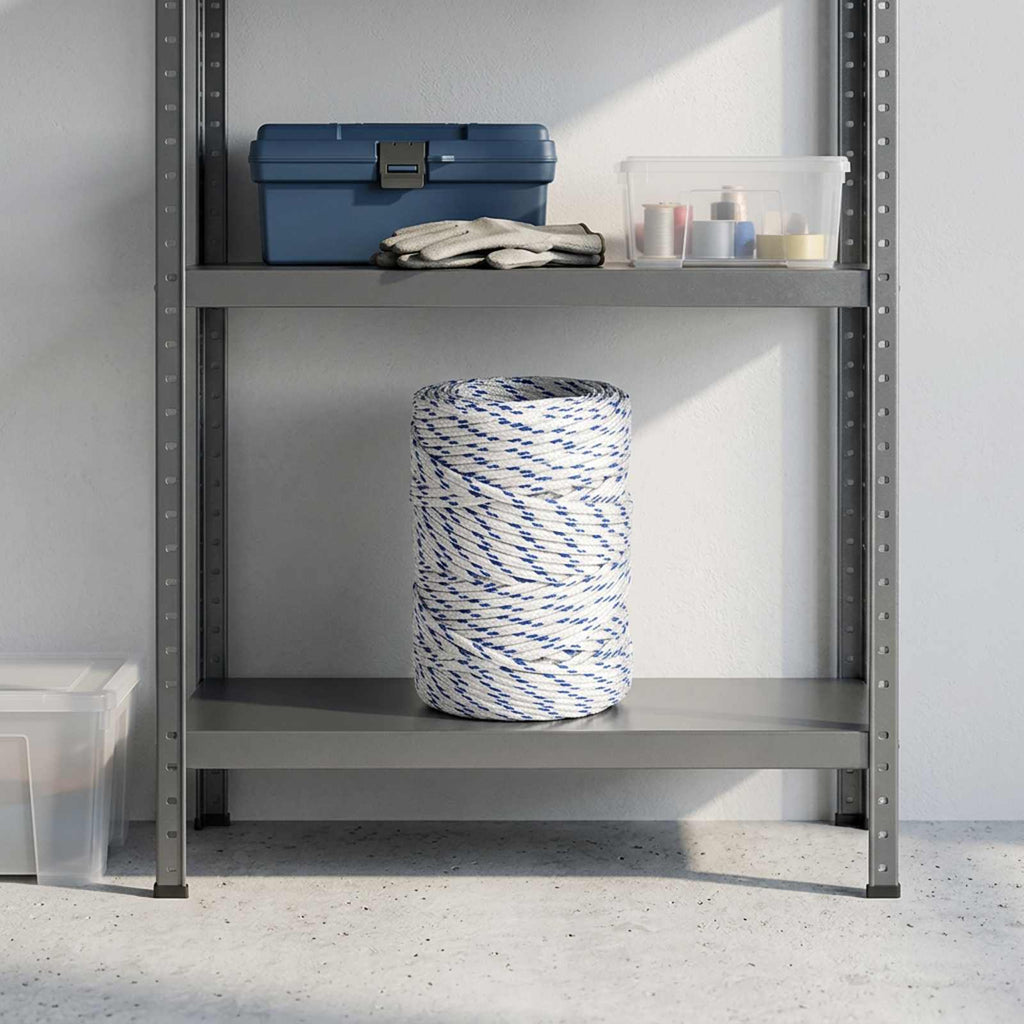 vidaXL Wielofunkcyjna lina gospodarcza 2 mm 500 m Biały i niebieski PP
