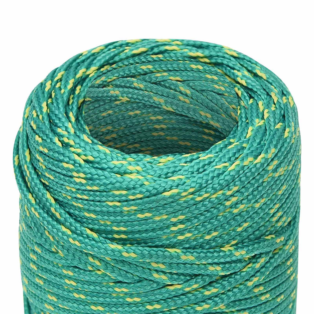 vidaXL Wielofunkcyjna lina gospodarcza 2 mm 25 m zielony PP