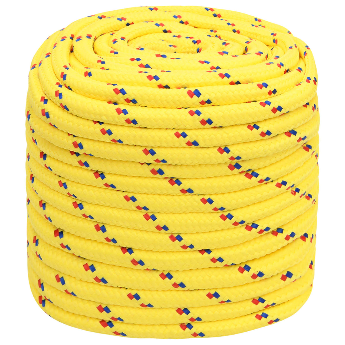 vidaXL Wielofunkcyjna lina gospodarcza 18 mm 25 m żółty PP