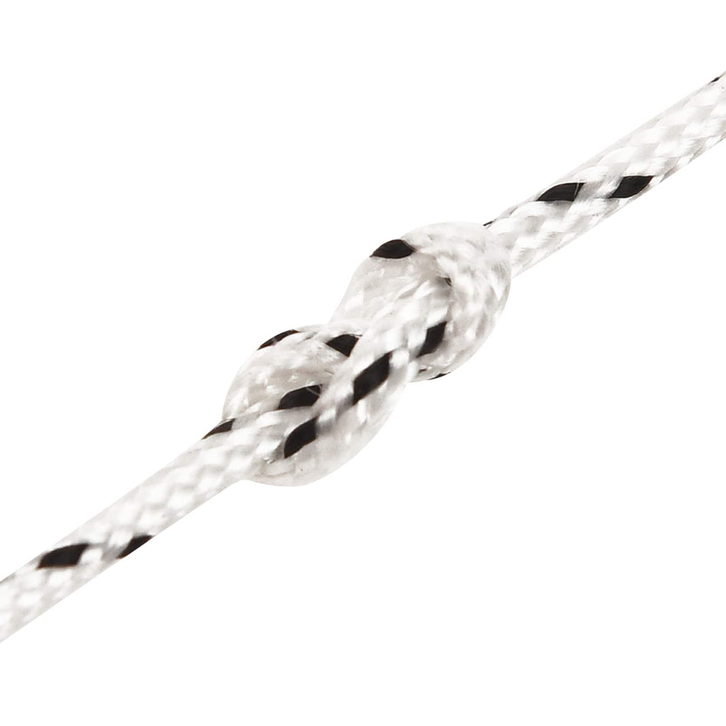 vidaXL Wielofunkcyjna lina gospodarcza 2 mm 50 m Biały Poliester