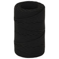 vidaXL Wielofunkcyjna lina gospodarcza 2 mm 250 m Czarny Poliester