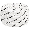 vidaXL Wielofunkcyjna lina gospodarcza 16 mm 50 m Biały Poliester