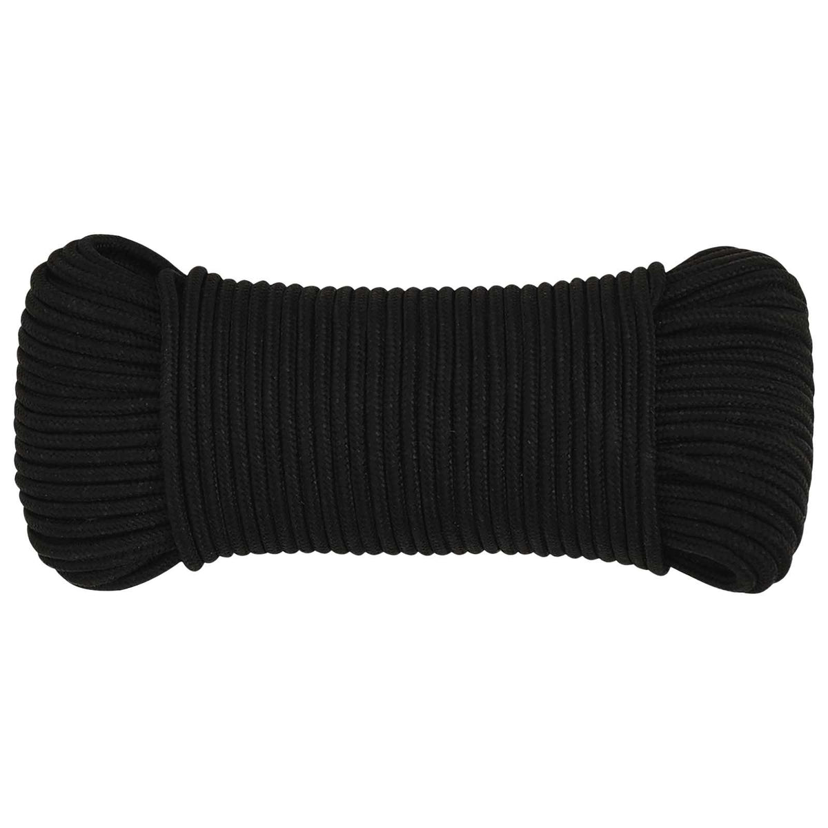 vidaXL Wielofunkcyjna lina gospodarcza 4 mm 25 m Czarny Poliester