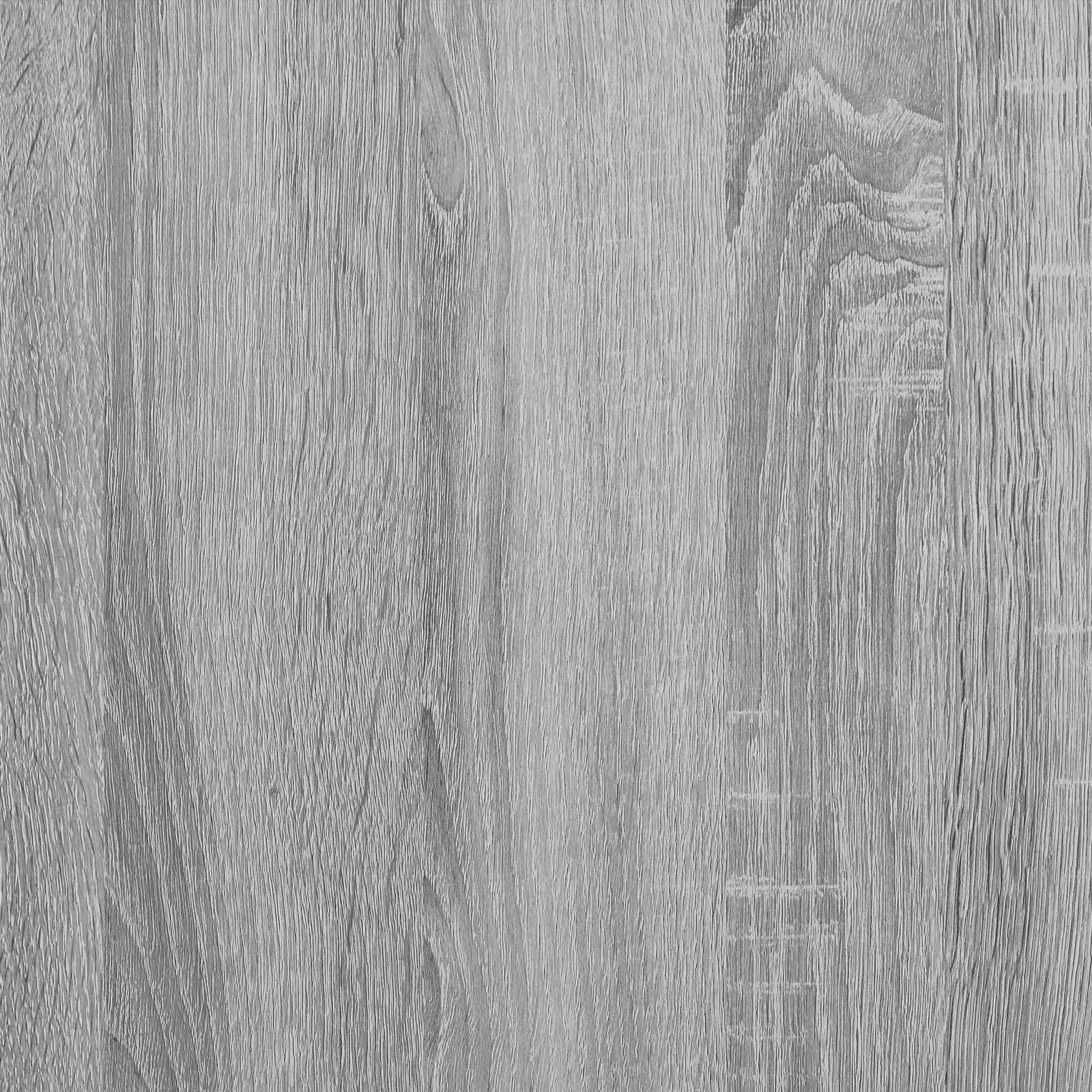 vidaXL Jednostka toaletowa z kranem Szary Sonoma 61 x 40 x 74,5 cm