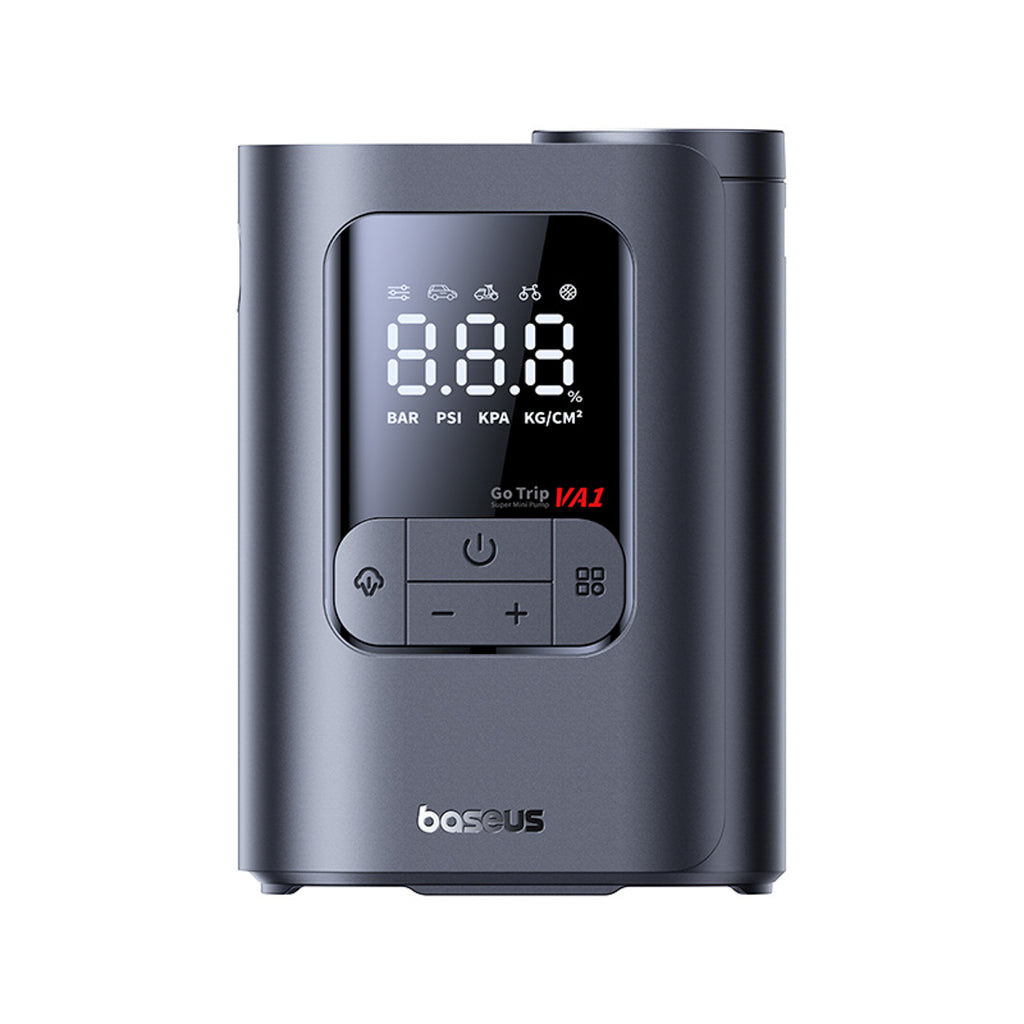 Pompka bezprzewodowa Baseus GoTrip VA1 kompresor 150 PSI 7500 mAh - ciemnoszara