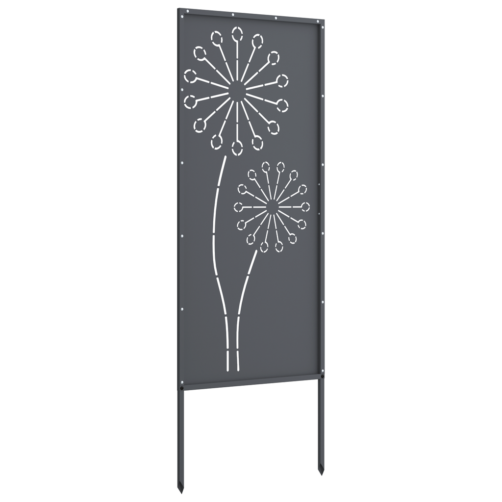 vidaXL Ekran zapewniający prywatność w ogrodzie Antracyt 50 x 140 cm