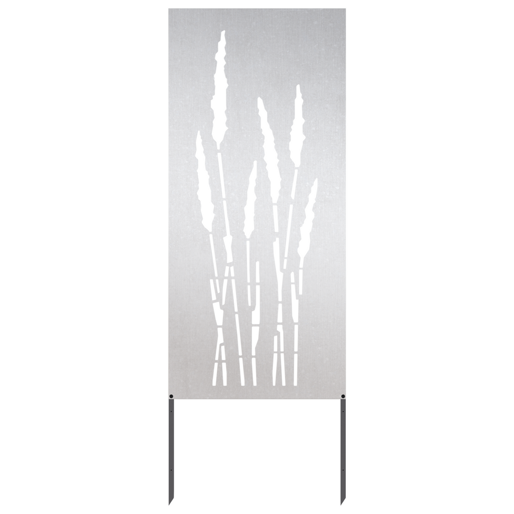 vidaXL Ekran zapewniający prywatność w ogrodzie Srebrny 50 x 140 cm