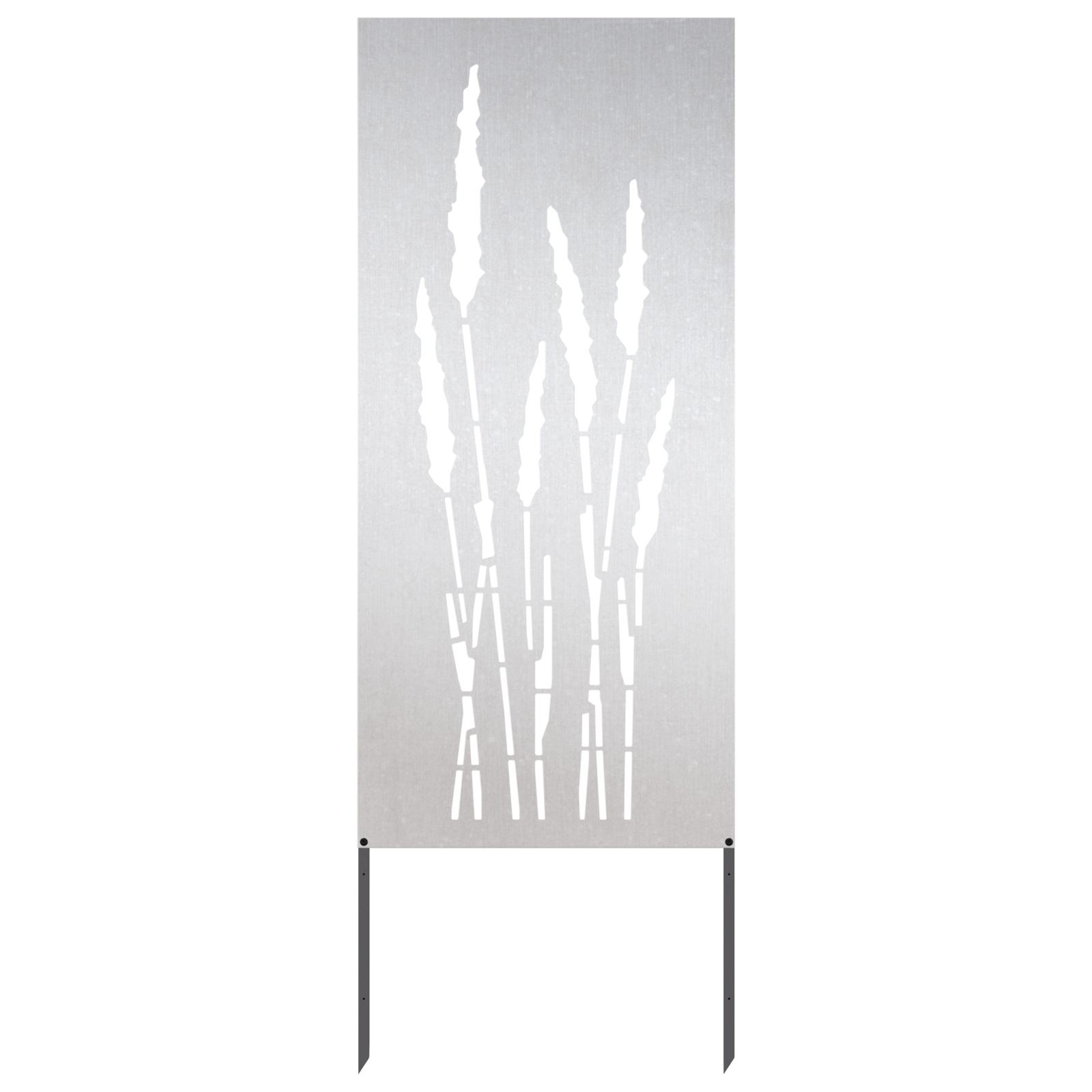 vidaXL Ekran zapewniający prywatność w ogrodzie Srebrny 50 x 140 cm