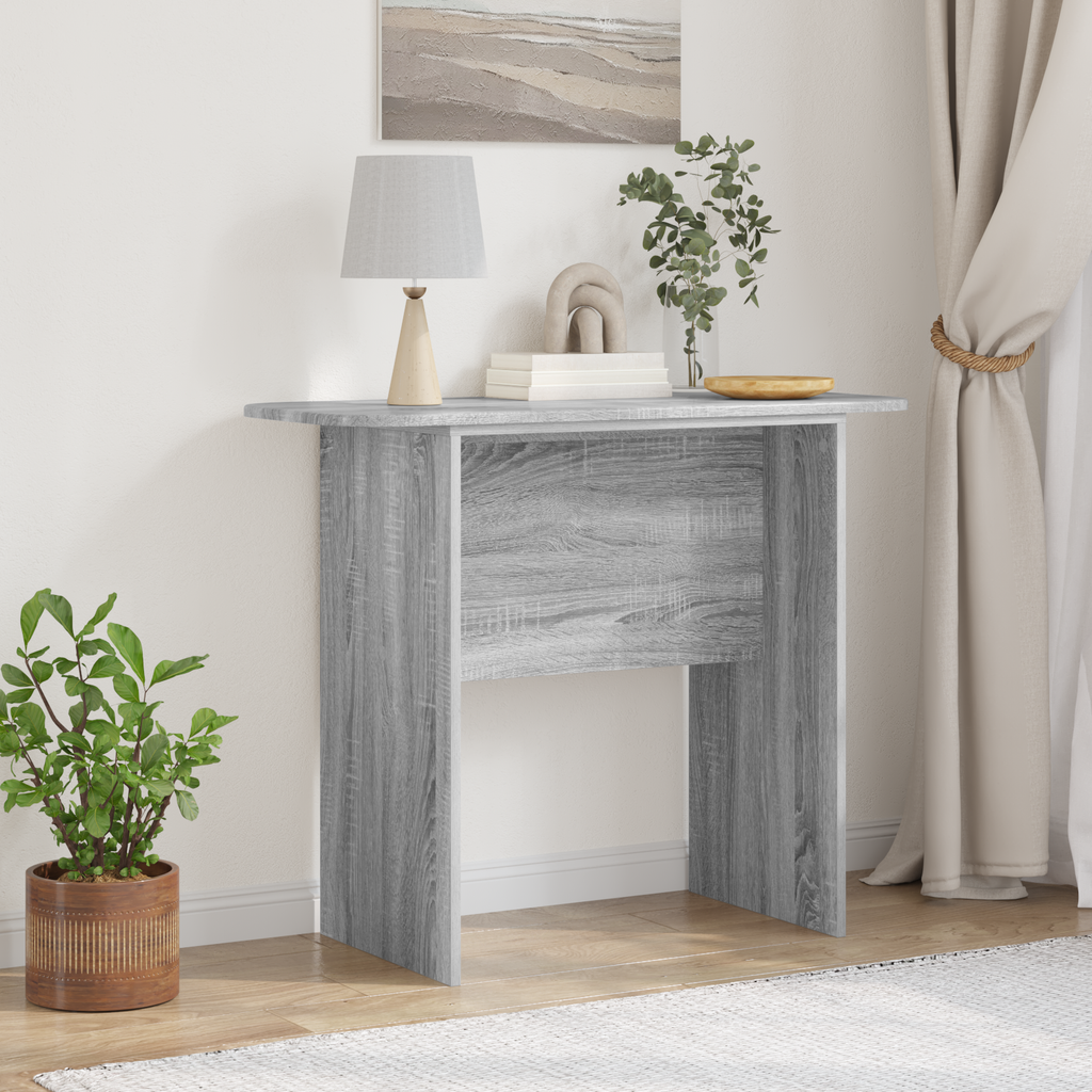 vidaXL Konsola Szary Sonoma 93 x 40 x 75 cm Drewno inżynieryjne