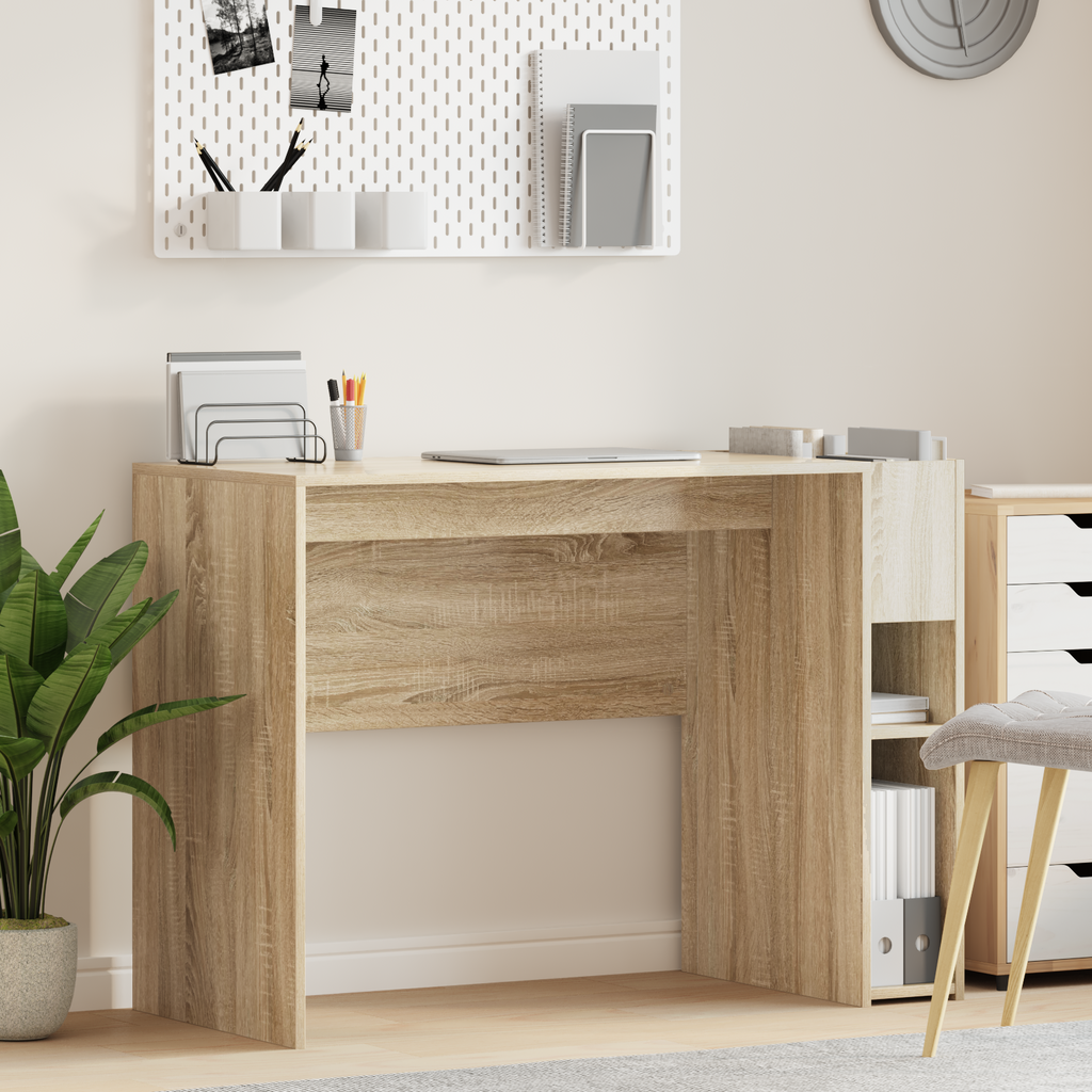 vidaXL Biurko Dąb Sonoma 109 x 50 x 78 cm Materiał drewnopochodny