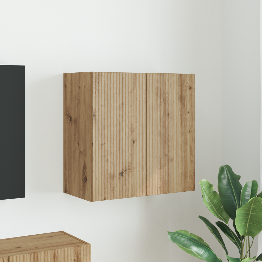 vidaXL Szafka pod telewizor 59,5 x 31 x 60 cm Dąb rzemieślniczy