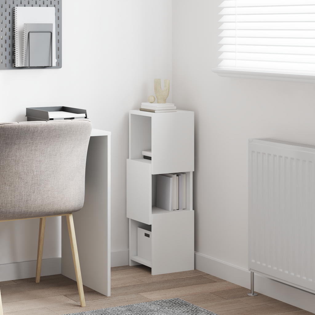 vidaXL Szafka narożna 25,5x25x80cm Drewno inżynieryjne