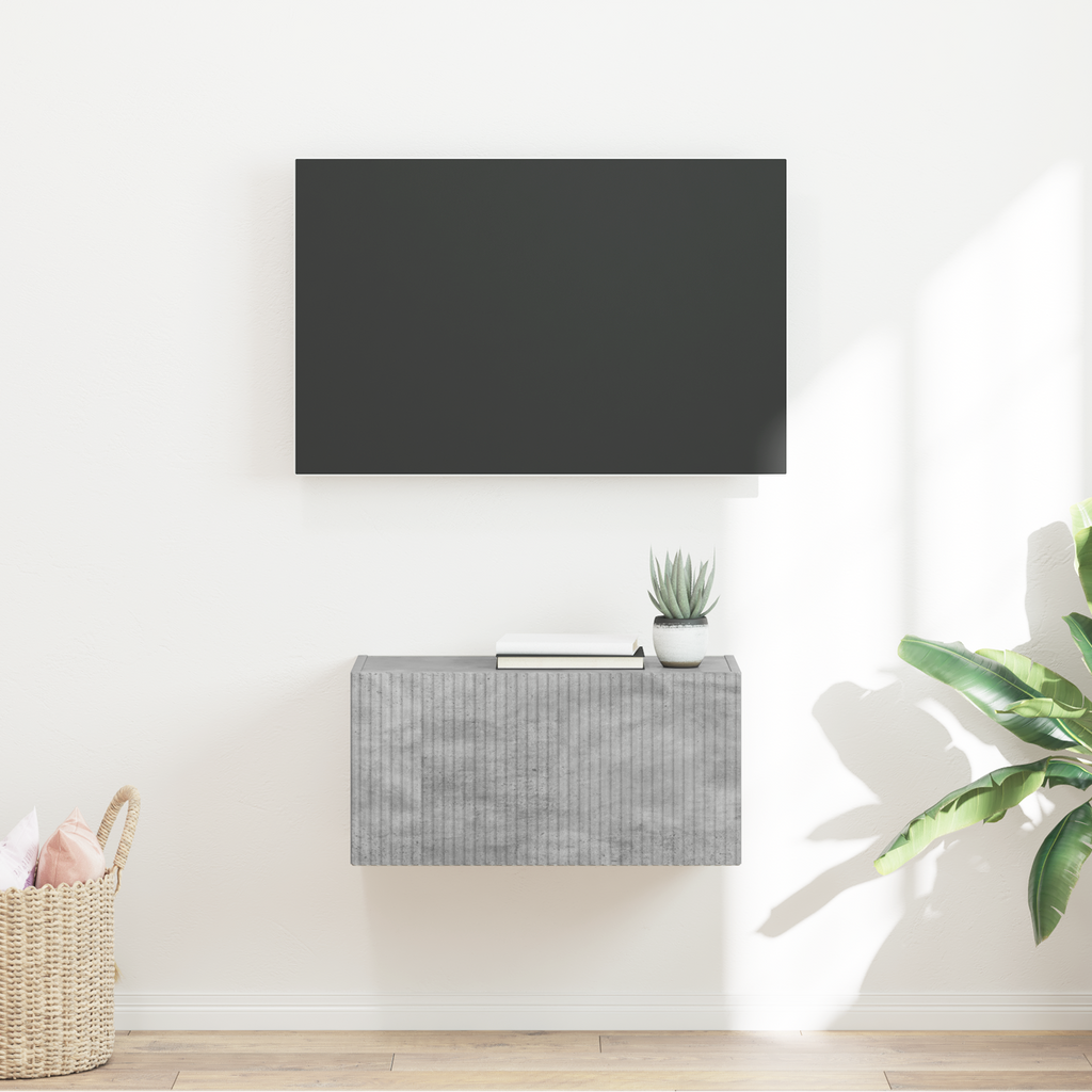 vidaXL Szafka pod telewizor 60 x 31 x 29,5 cm Betonowy
