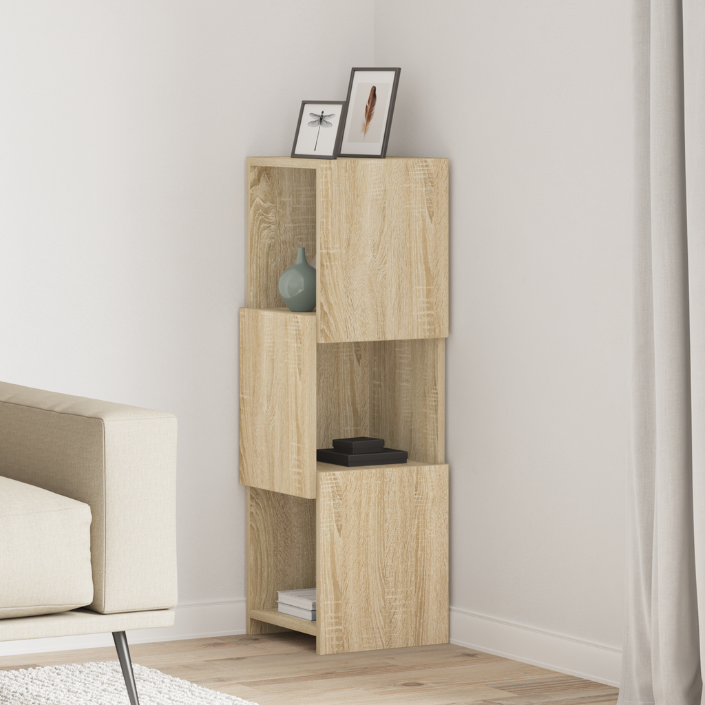 vidaXL Szafka narożna 30,5x30x95cm Drewno inżynieryjne Dąb Sonoma