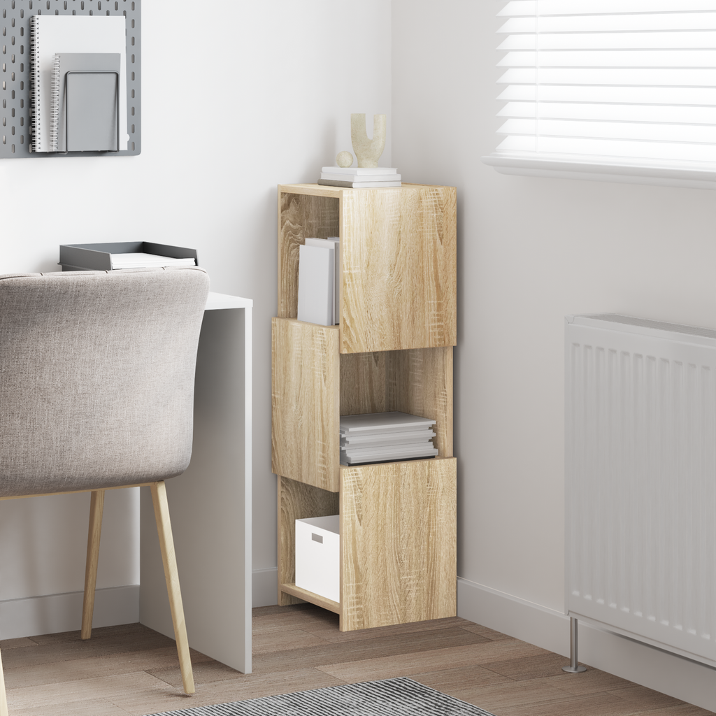 vidaXL Szafka narożna 30,5x30x95cm Drewno inżynieryjne Dąb Sonoma