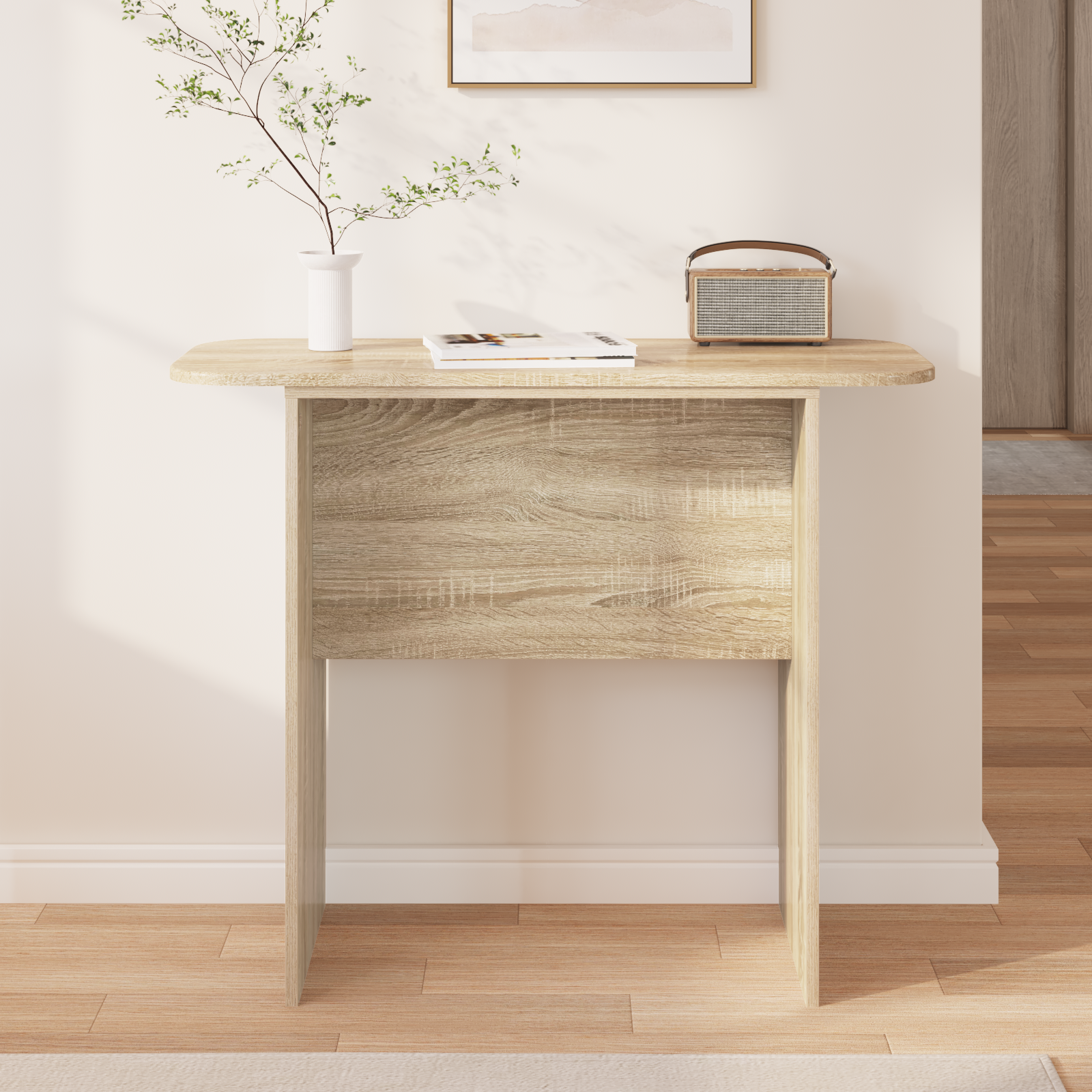 vidaXL Konsola Dąb Sonoma 93 x 40 x 75 cm Drewno inżynieryjne