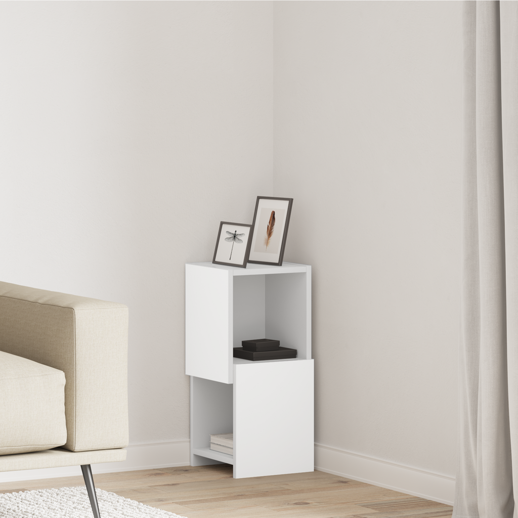 vidaXL Szafka narożna 25,5x25x55cm Drewno inżynieryjne