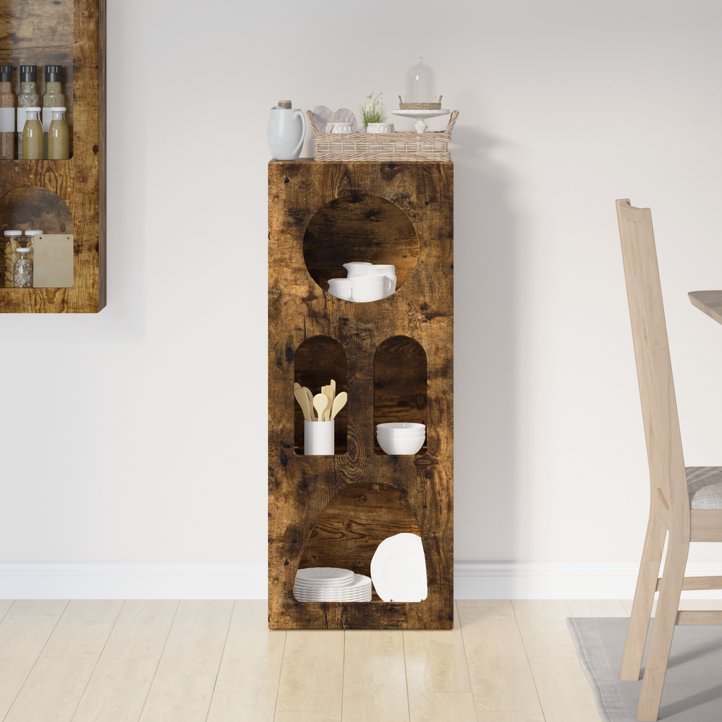 vidaXL Bufet ELST Dąb wędzony 40 x 35 x 100.5 cm Drewno inżynieryjne