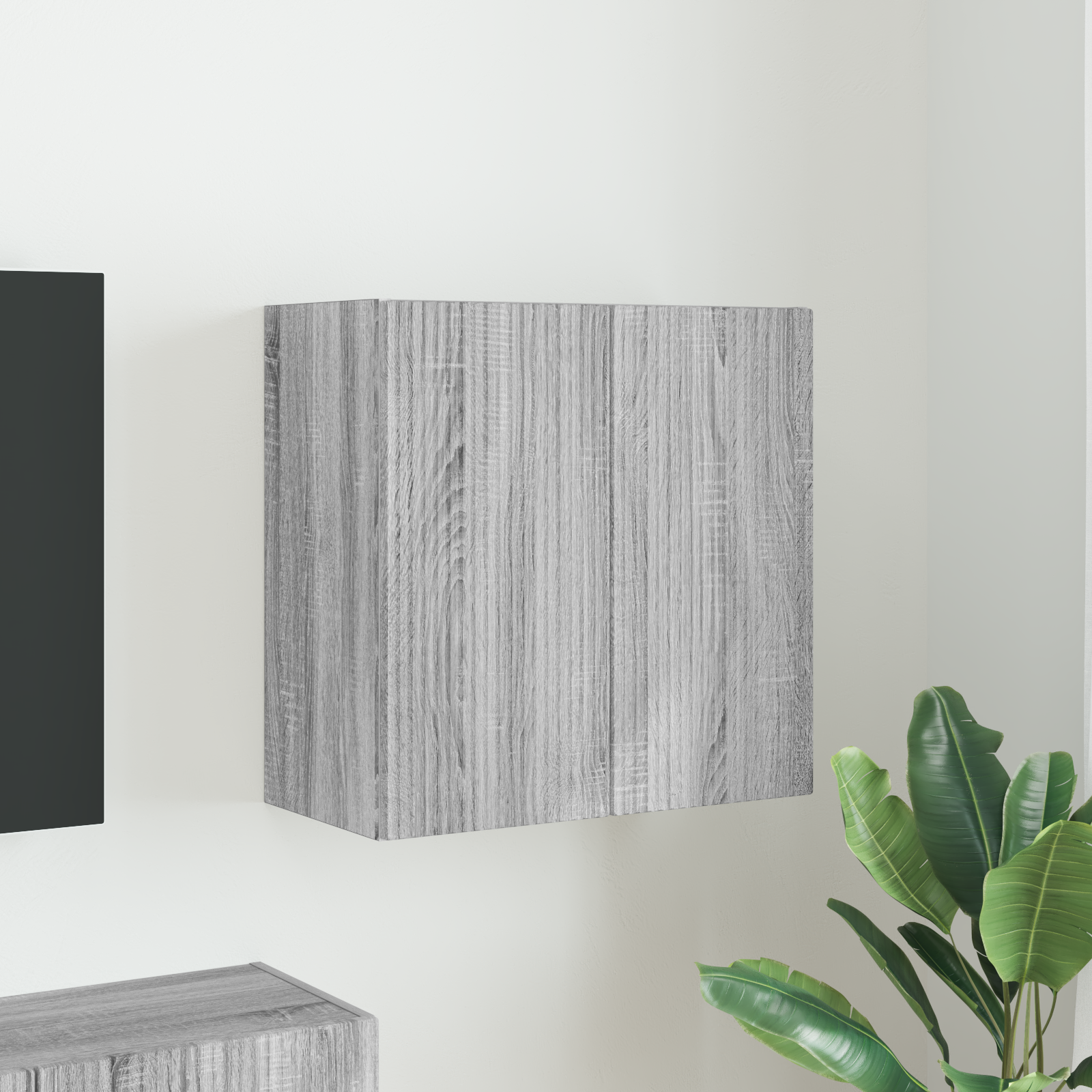 vidaXL Szafka pod telewizor 59,5 x 31 x 60 cm Szary Sonoma