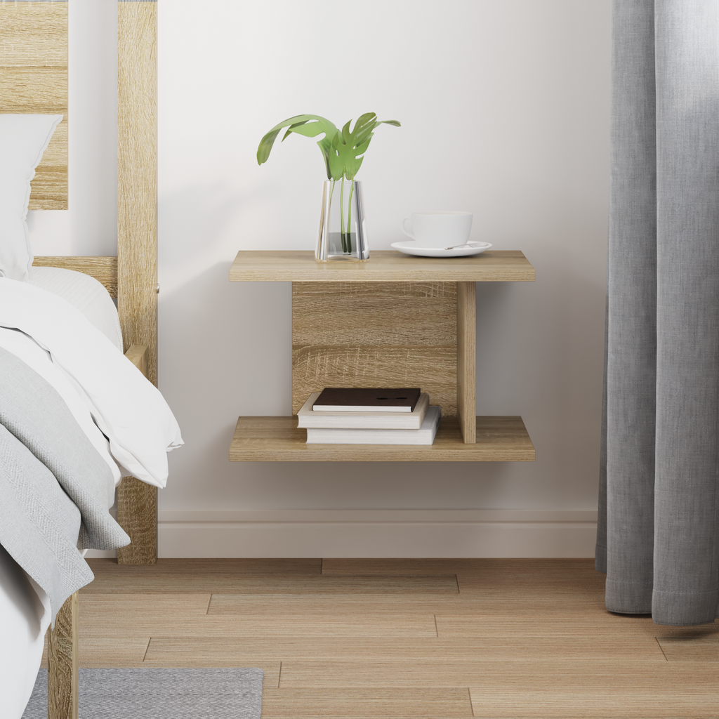 vidaXL Stolik nocny Dąb Sonoma 40 x 30 x 25 cm Drewno inżynieryjne