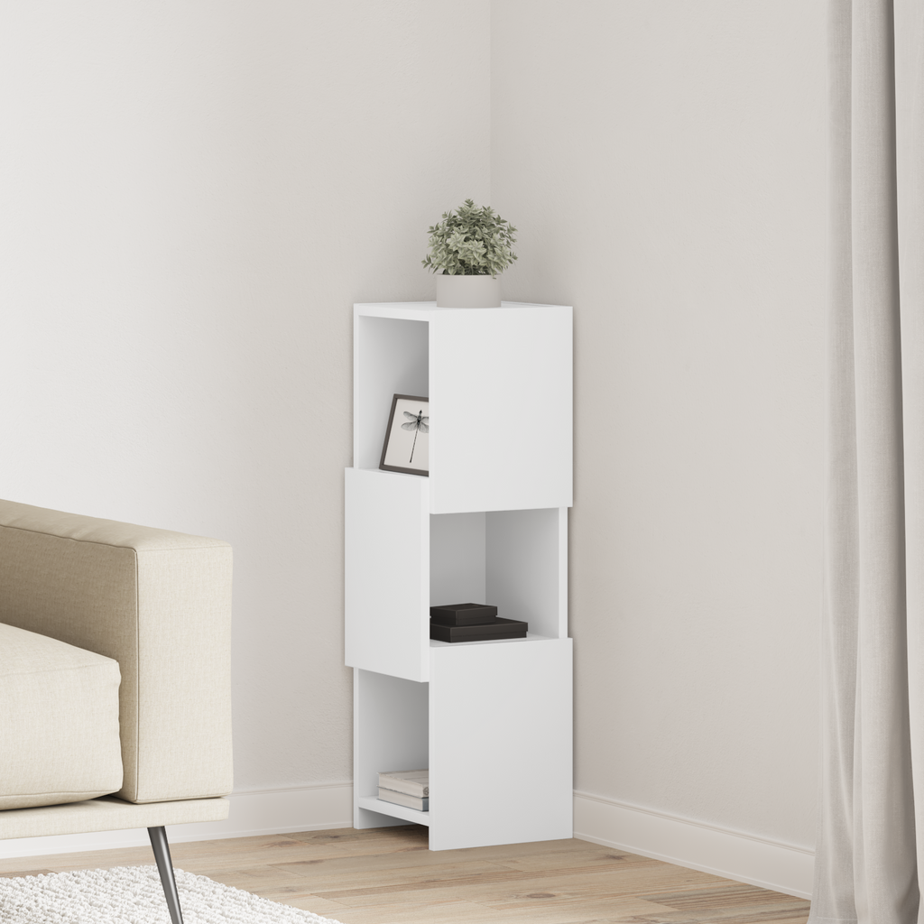 vidaXL Szafka narożna 25,5x25x80cm Drewno inżynieryjne