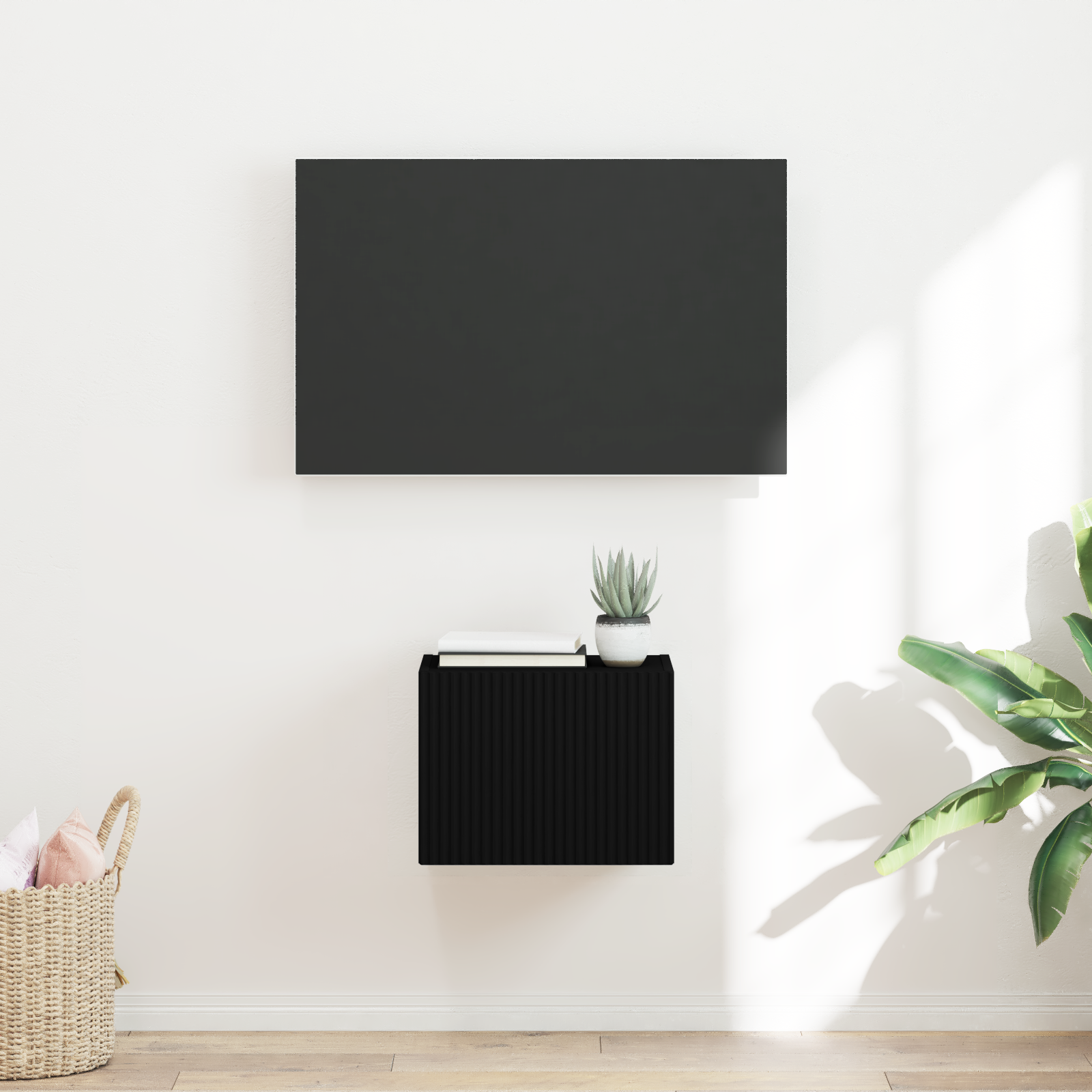 vidaXL Szafka pod telewizor 39 x 31 x 29,5 cm Czarny