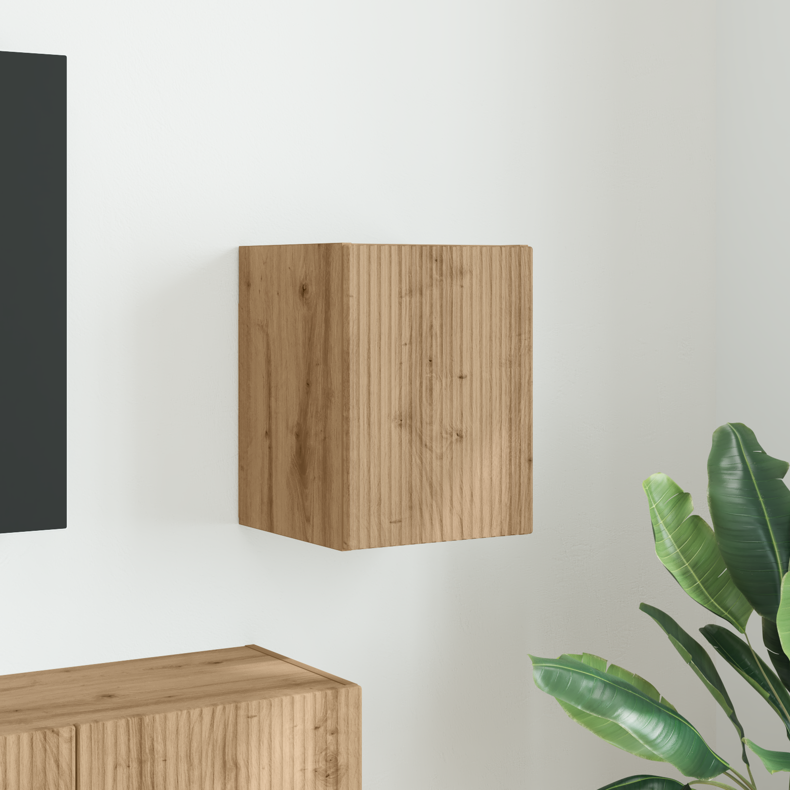 vidaXL Szafka pod telewizor Dąb rzemieślniczy 30 x 31 x 40 cm