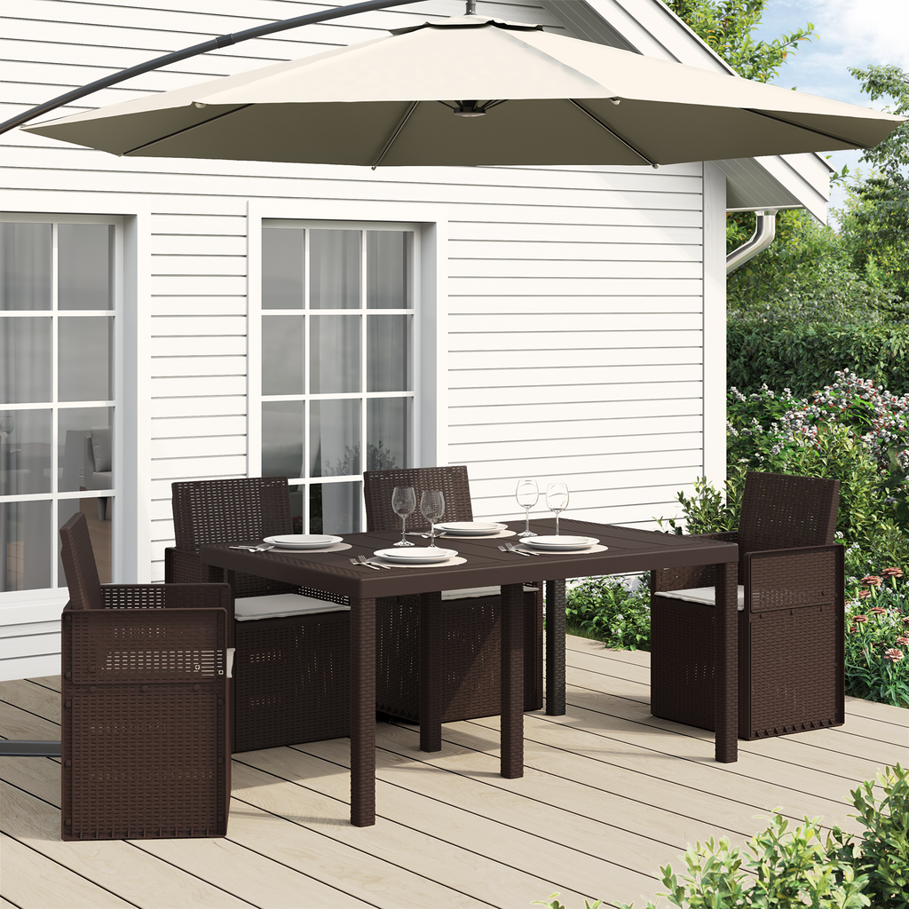 vidaXL Poduszki na siedziska 4 pcs jasnoszary 47 x 36 x 2 cm Poliester
