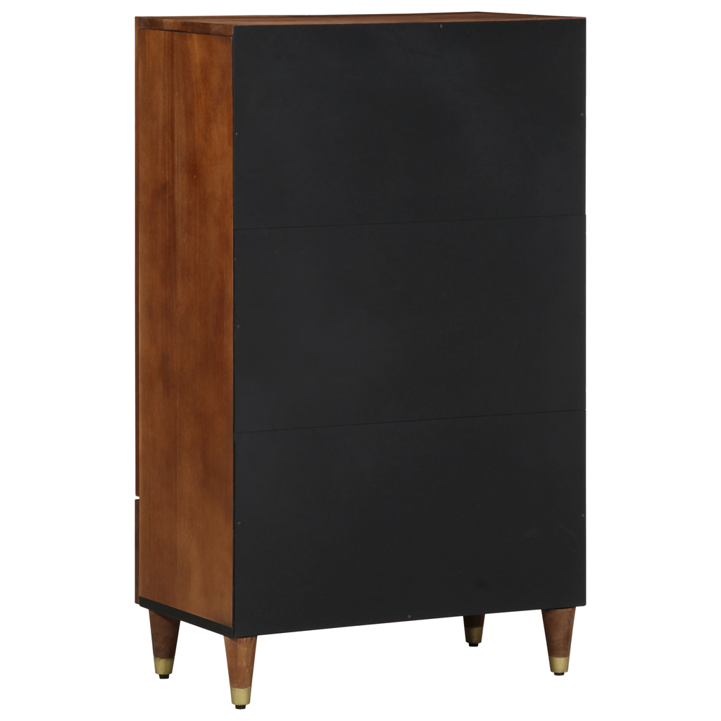 vidaXL Highboard Brązowy 60 x 33 x 100 cm Drewno z mango