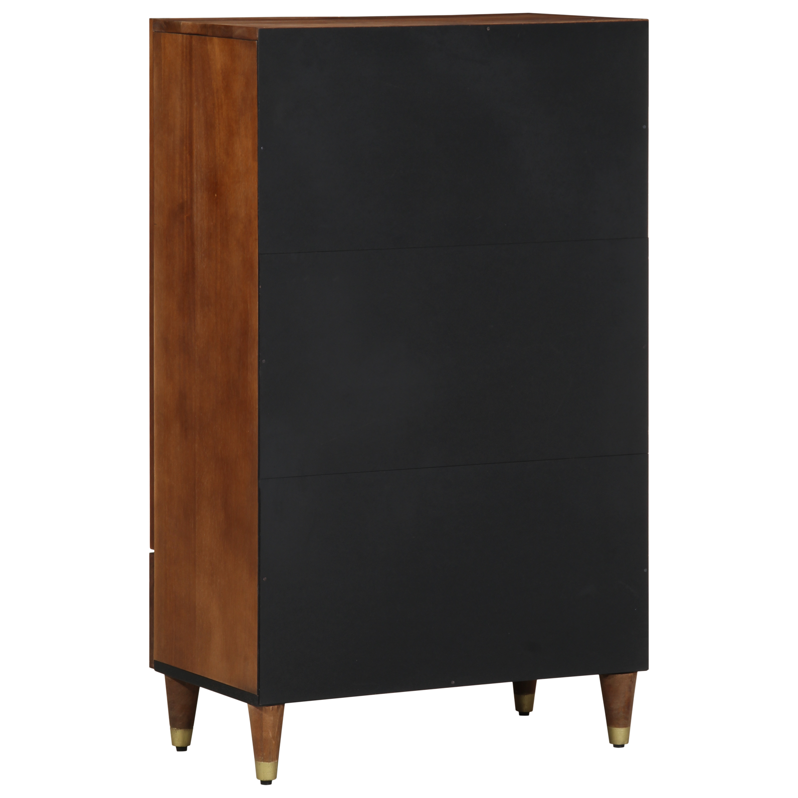 vidaXL Highboard Brązowy 60 x 33 x 100 cm Drewno z mango