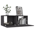 vidaXL | Szafka pod telewizor | Szary 80 x 30 x 30 cm